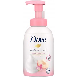 [Dove]Dove(다브) 다브 농밀한 거품 바디 워시 피치&스위트피 펌프 450 g 바디 비누 바디 비누 살짝 달콤한 피치와 스위트 피의 마음이나 흔들리는 향기(향료 배합). 450g