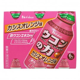 [하우스]우콘의힘 카시스 오렌지맛 (100ml x 6개)