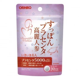 [오리히로]자라 태반 인삼 입자 (60정)