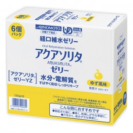 [아지노모토]아쿠아소리타젤리 YZ 유자맛 (130g x 6)