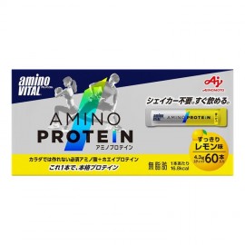 [아지노모토]아미노 바이탈 아미노 단백질 레몬맛 상자 (4.3g x 60정)