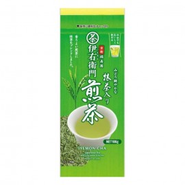 [우지노츠유제차]우지 이슬 이우위문 말차 들어가 엽차 (100g)