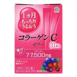 [아스제약]1개월 충분히 촉촉해지는 콜라겐C 젤리 아사이베리맛 (31봉)