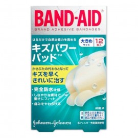 [존슨앤존슨]밴드에이드 상처 파워 패드 큰 사이즈 (12매)