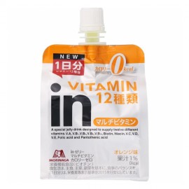 [모리나가]in 젤리 멀티 비타민 칼로리 제로 케이스 (180g x 36개)