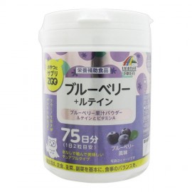 [리켄]오야쯔니 서플리 ZOO 블루 베리 + 루테인 (150정)