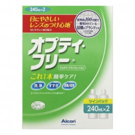 [일본 아칸]옵티 프리 트윈 팩 (240ml x 2)