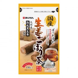 [아지칸]아지칸 국산 생강 우엉 차 (14봉)