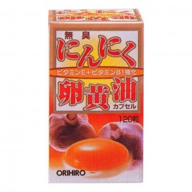 [오리히로]무취 마늘 노른자위 유 (120정)