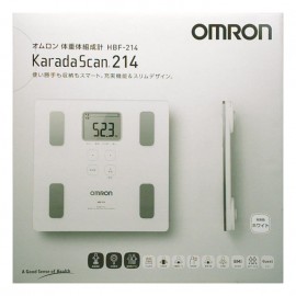 [오므론]체중계 조성계 몸 스캔 HBF-214-W (1개)