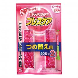 [코바야시]브레스케어 정타입 복숭아 (100정)