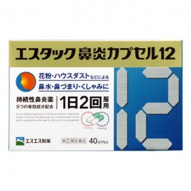[에스에스피]에스탓쿠 비염정12 (40캡슐)