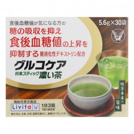 [타이쇼]Livita 구루코케아 분말 스틱 진한 차 (30봉)