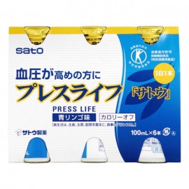 [사토]혈압 프레스 라이프 (100ml x 6개)