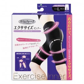 [피프]슬림 워크 엑서사이즈 이너 롱 팬츠 블랙 BK L (1개입)