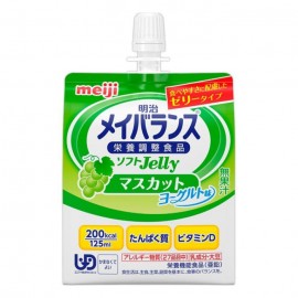 [메이지]메이 밸런스 소프트젤리 청포도 요구르트 (125ml)