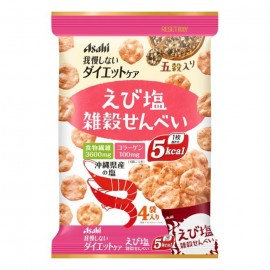 [아사히]리셋 바디 잡곡 센베이 새우 짠맛 (4포)