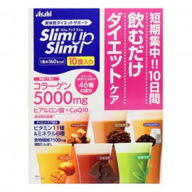 [아사히]슬립업 슬림 쉐이크 콜라겐 5000mg (10개)
