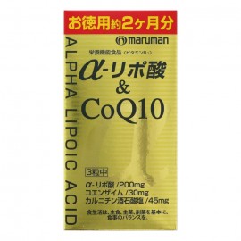 [마루망]α- 리포산&CoQ10 200mg (180정)