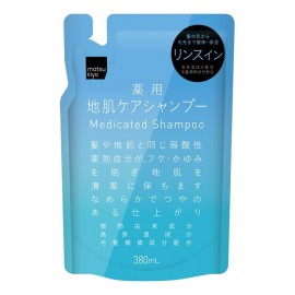 [쿠마노유지]두피 케어 샴푸 린스 타입 리필 (380ml)