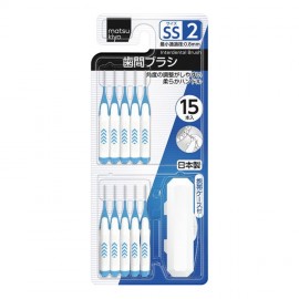 [마츠키요 랩]치간 칫솔 사이즈 2 SS (15개)