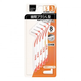 [마츠키요 랩]치간 칫솔 L 형 사이즈 3 S (8개)