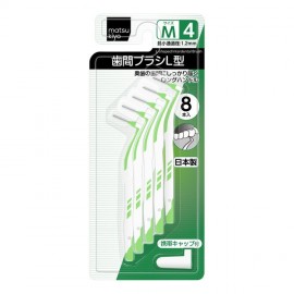 [마츠키요 랩]치간 칫솔 L 형 사이즈 4 M (8개)