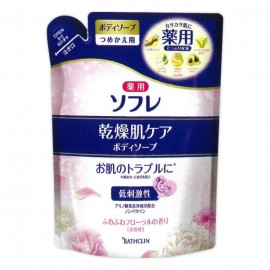 [바스크린]소후레 건성피부 케어 바디소프 희미한 백도의 향기나 리필용