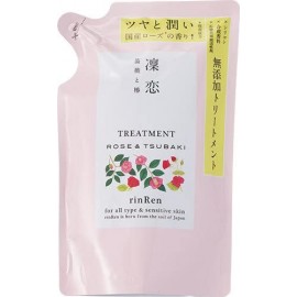 [린렌]리메디얼 트리트먼트 로즈&동백 트리트먼트 리필 (400ml)