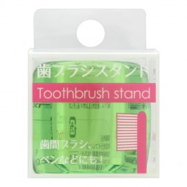 [라이프렌지]칫솔 스탠드 CGRE 클리어 그린 (1개)