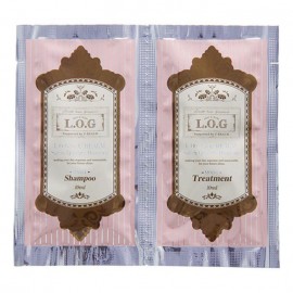 [티앤에이치]L.O.G BY U-REALM 살롱 퀄리티 모이스트 트라이얼 샴푸 트리트먼트 세트 1회분 (1세트)