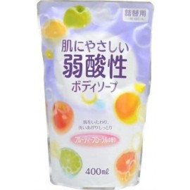 [로켓 소프]약산성 바디 샴푸 프루티 플로랄 향기 리필용