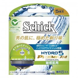 [쉬크]하이드로 5 프리미엄 민감한 피부를위한 체인 (8개)