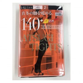 [아츠기]스타킹 140D 블랙 BK L~LL (LLL)