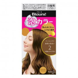 [카오]BLAUNE 거품 염색 2보다 밝은 라이트 브라운 (1세트)