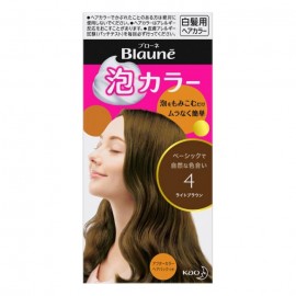 [카오]BLAUNE 거품컬러 4 라이트 브라운 (1세트)
