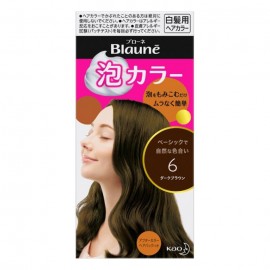 [카오]BLAUNE 거품컬러 6 다크 브라운 (1세트)