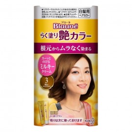 [카오]BLAUNE 편한 광택 컬러 3 밝은라이트브라운 (1세트)