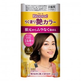 [카오]BLAUNE 편한 광택 컬러 6 다크브라운 (1세트)