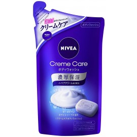 [카오]니베아 크림케어 바디워시 유로피안 화이트 비누향 리필 (360ml)