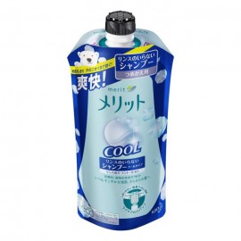 [카오]메리트 린스가 필요없는 샴푸 쿨 리필용 (340ml)