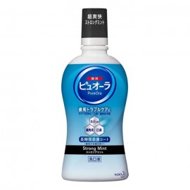 [카오]퓨어오라 구강 세척제 스트롱 민트 (420ml)
