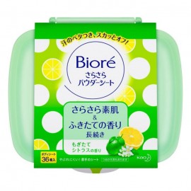 [카오]사라사라 파우더 시트 시트러스향