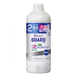 [카오]비오레 가드 버블 핸드 비누 무 향료 리필 (400ml)