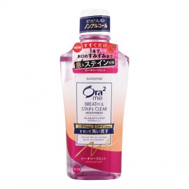 [썬스타]ORA2 브레스&얼룩 지우기 구강 복숭아 잎 민트 (460ml)