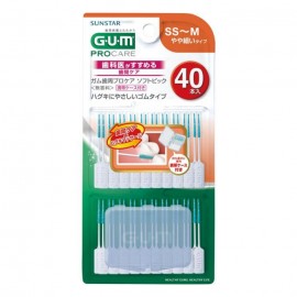 [썬스타]GUM 소프트픽 무향료 SS ~ M (40개)