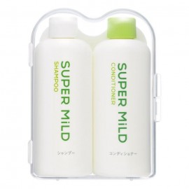 [시세이도]슈퍼 마일드 샴푸&컨디셔너 미니 사이즈 세트 시원한 그린