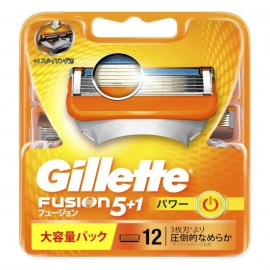 [피앤지]질레트 퓨전5+1파워 (12개)