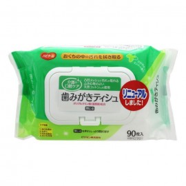 [피죤]하비나스 구강 케어 양치질 티슈 (90장)