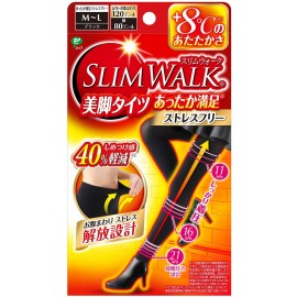 [피프]슬림워크 미각 스타킹인지 만족 스트레스 프리 블랙 M ~ L (1매)